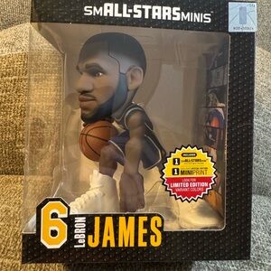 LeBron James NBA SmALL STARs mini 6” LeBron James LA Lakers NIB